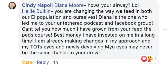 Feed The Peds community testimonial
